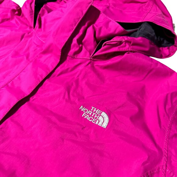 The North Face Women's Magenta Pink Rain Jacket Size XL - Picture 3 of 10